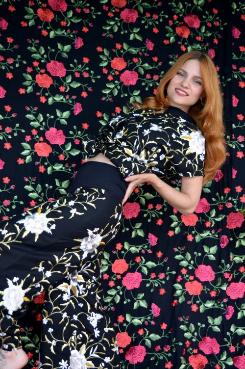 Pantalón Mantón Dorado