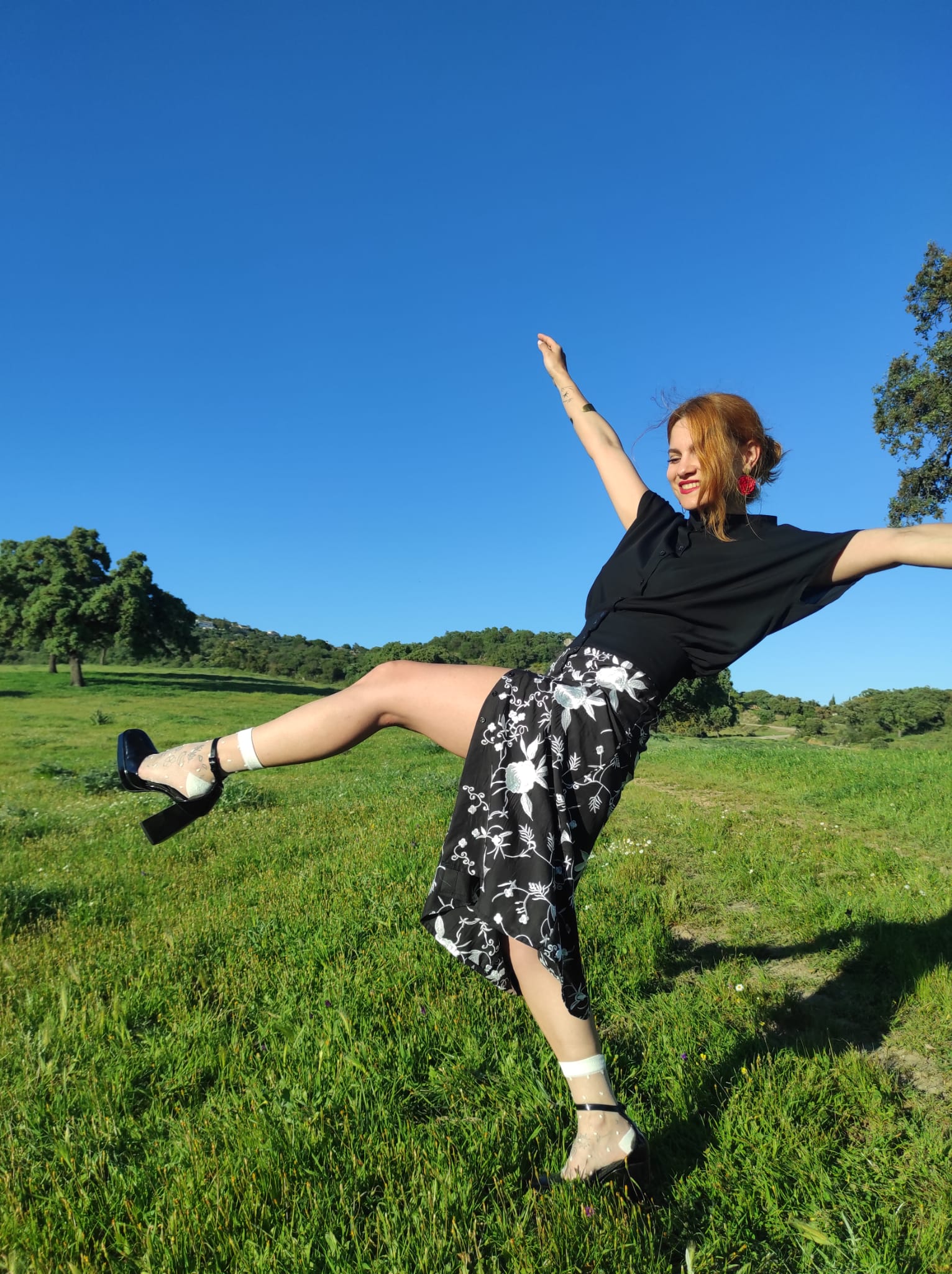 Falda Manila Plateada - Imagen 3