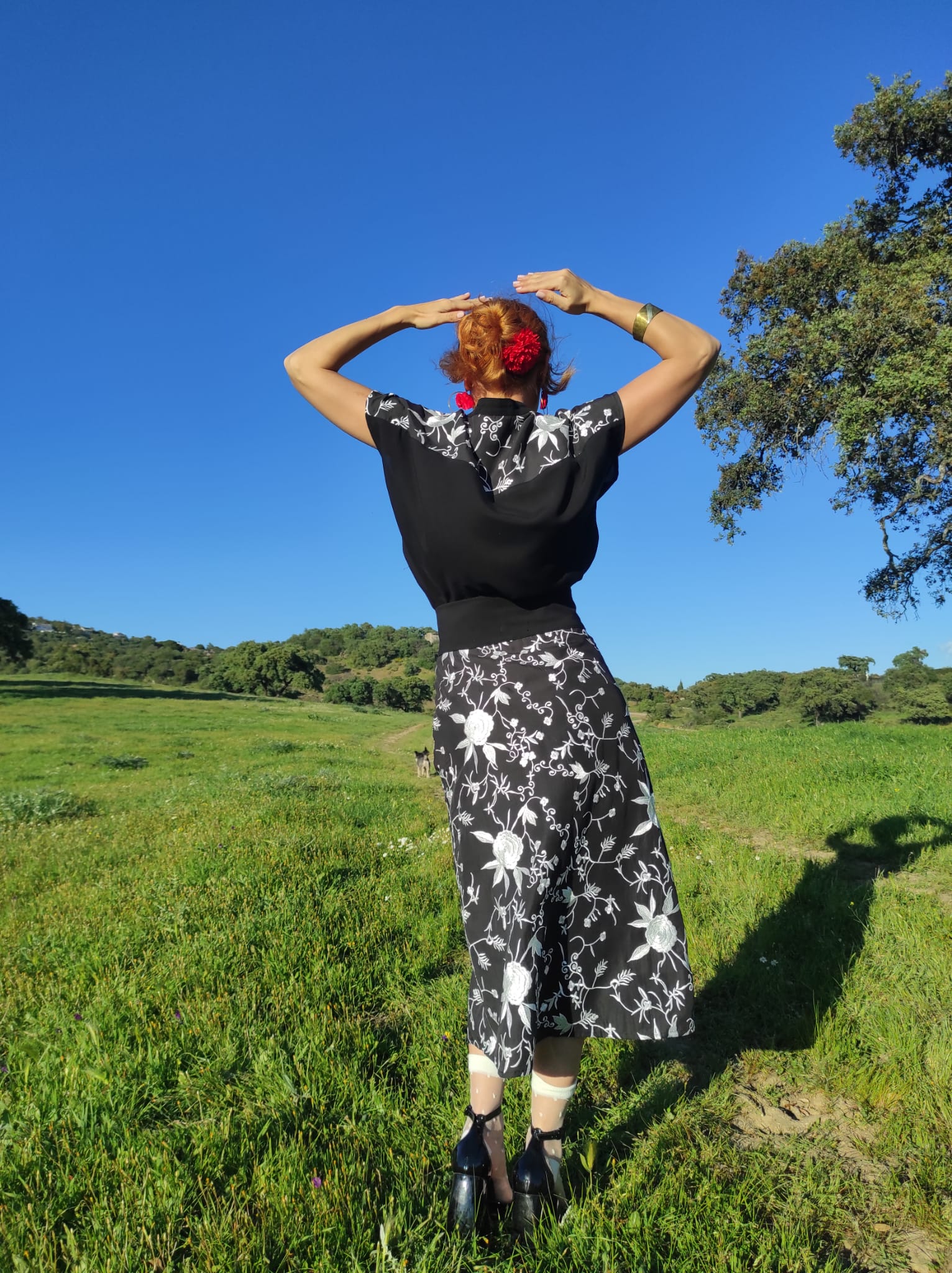 Falda Manila Plateada - Imagen 4