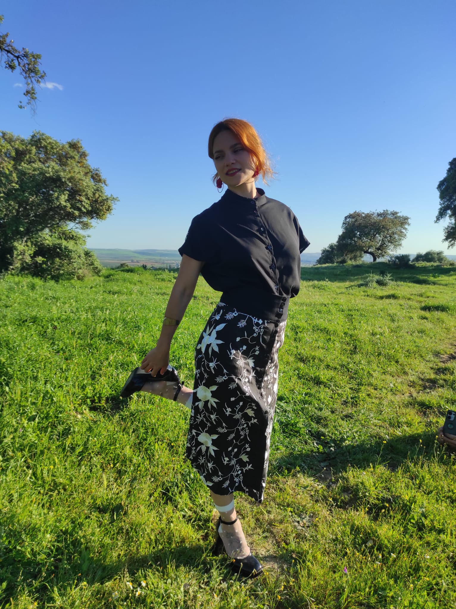 Falda Manila Plateada - Imagen 5