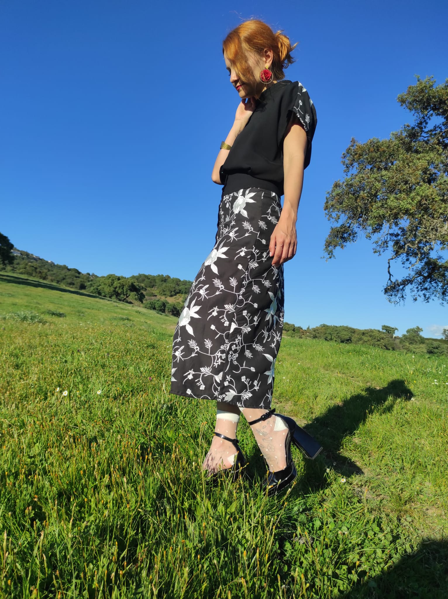 Falda Manila Plateada - Imagen 6