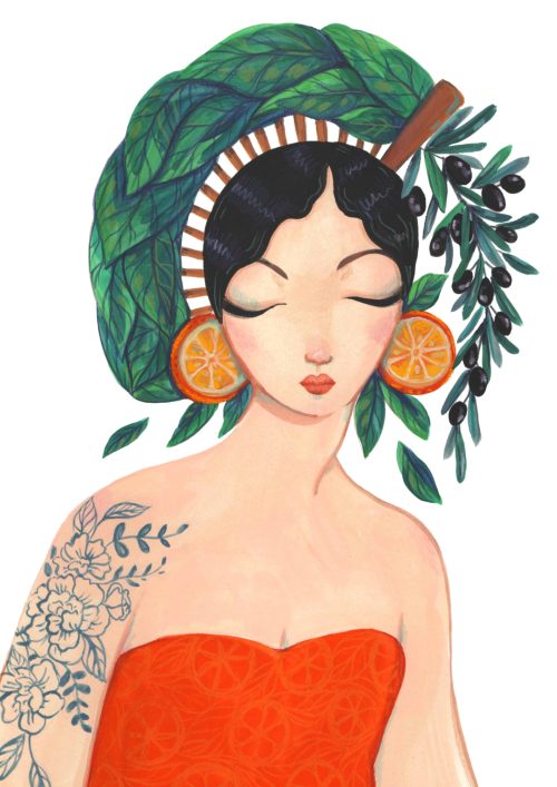 Entre naranjos y olivas