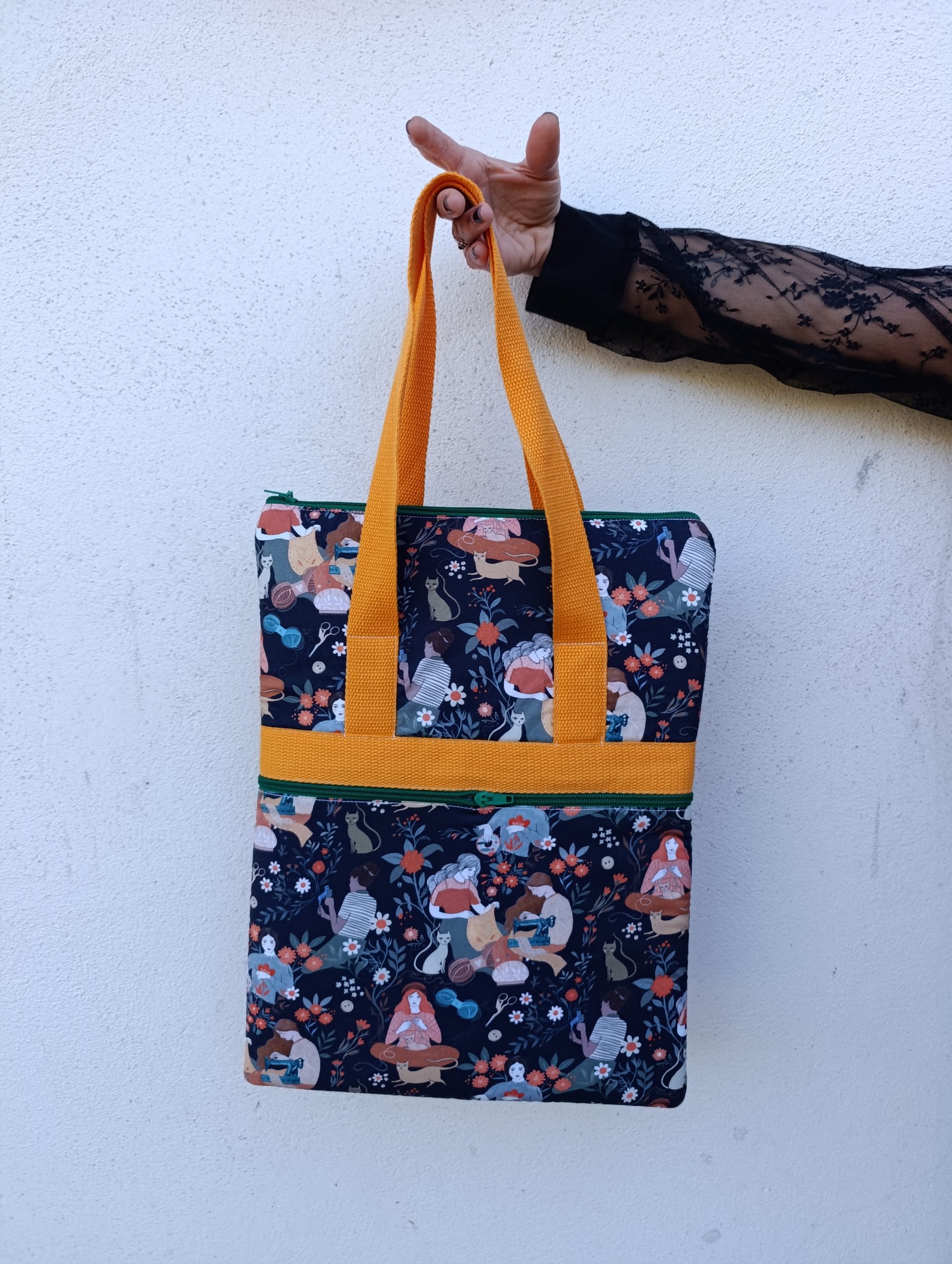 Bolso Costurera Tamaño Grande