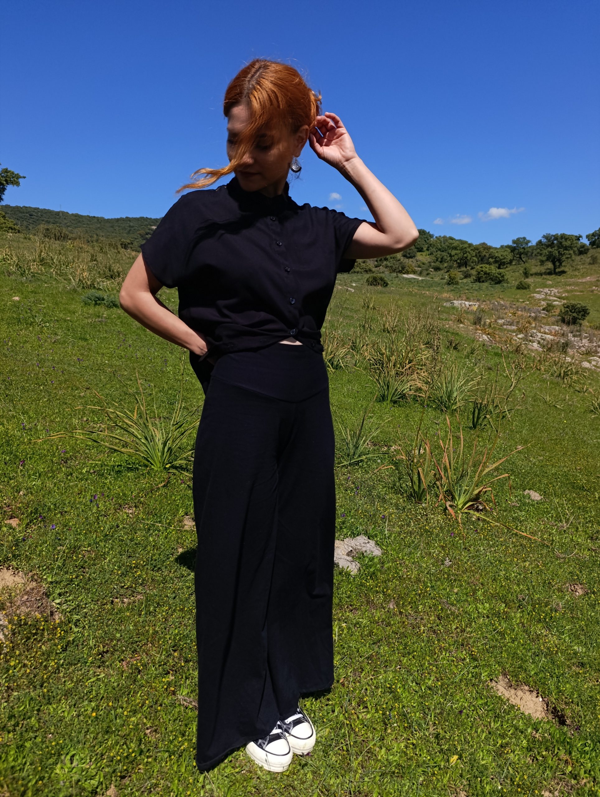 Camisa Sombra Velo Negra - Imagen 4