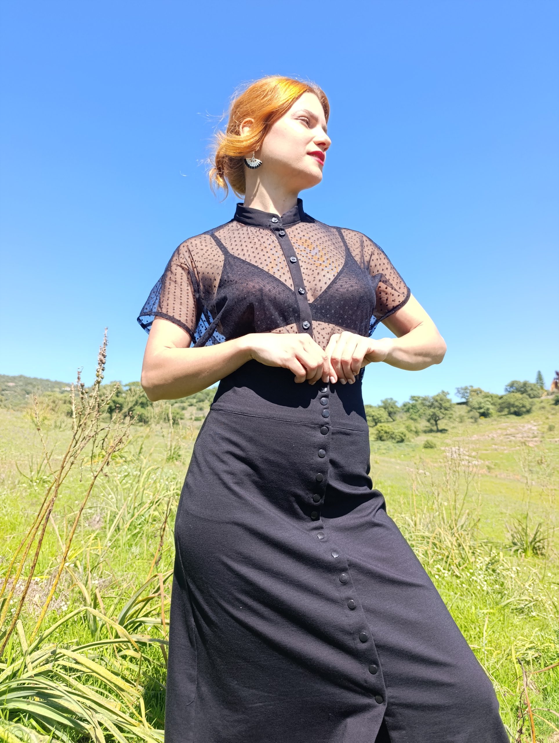 Camisa Sombra Topo Negra - Imagen 5