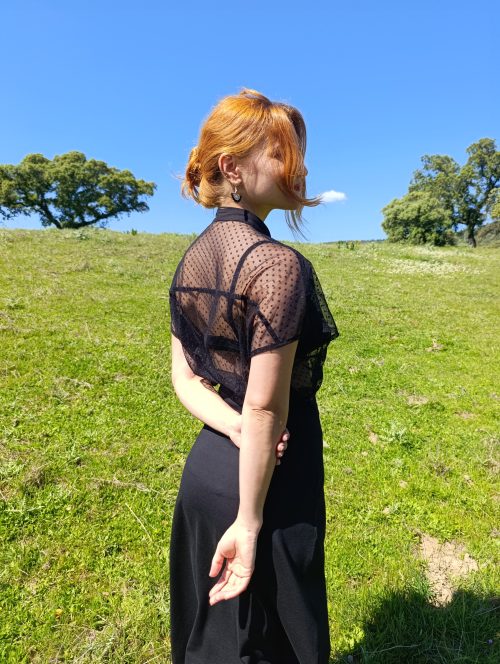 Camisa Sombra Topo Negra