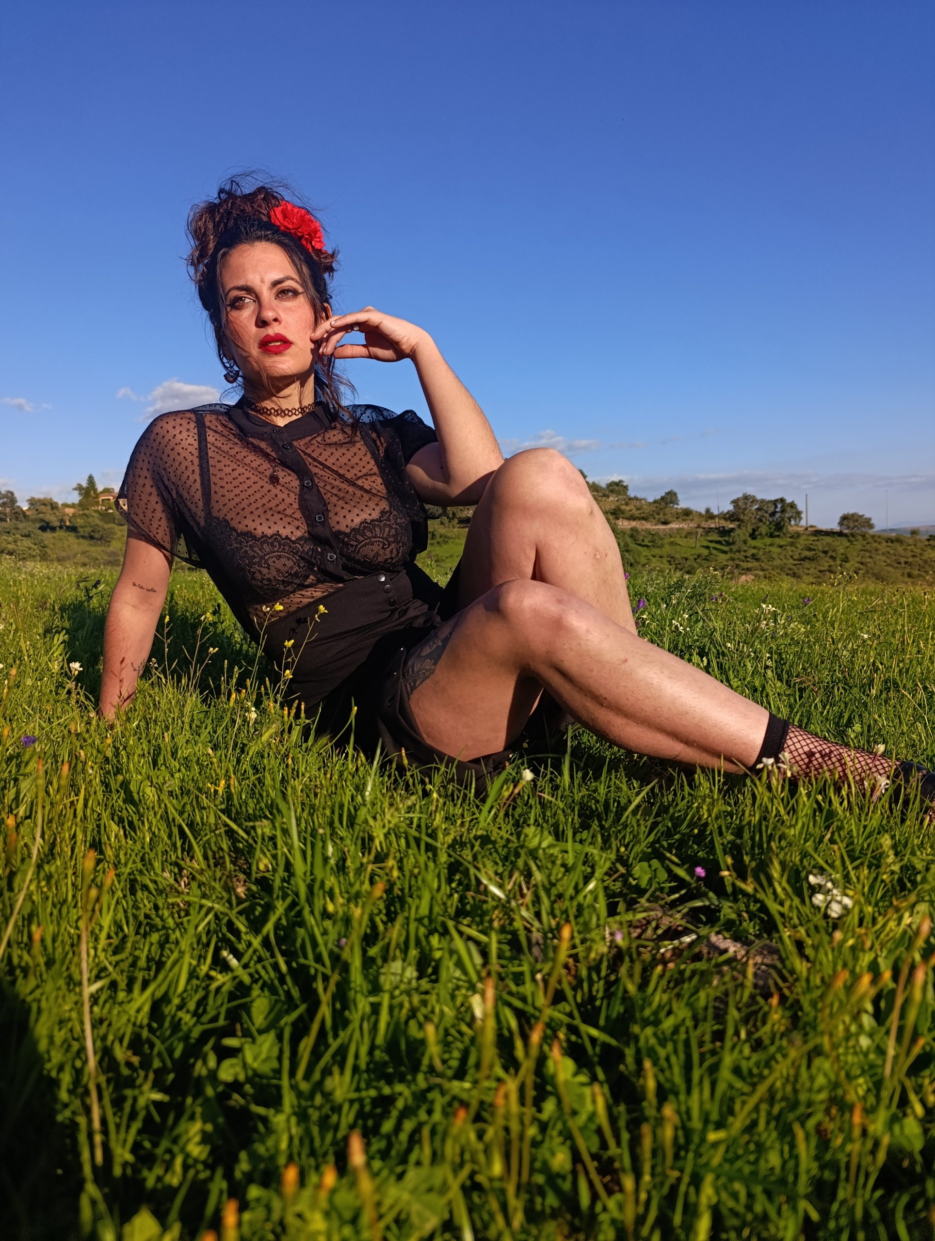 Camisa Sombra Topo Negra - Imagen 2