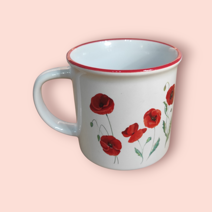 Taza Amapolas