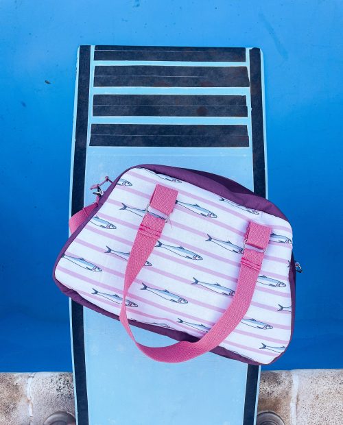Bolso Sardinas Cinta Rosa
